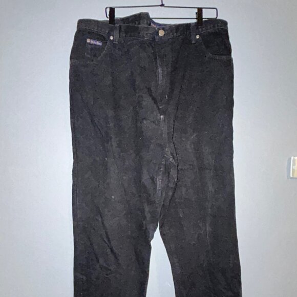 Vintage Y2K Delta Blue Black Jeans - Picture 1 of 4